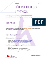 Kiểu dữ liệu số trong Python