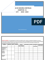 Plan de Mejora Continua Usaer 11 2019 - 2024