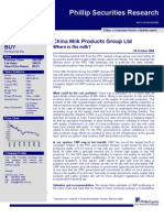 Phillip Securities Research: China Milk Products Group LTD BUY