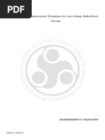 Performance Enhancement Techniques For Low-Voltage Bulk-Driven Circuits