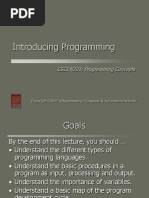 N 201 Introducing Programming