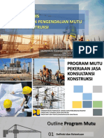 Program Mutu Konstruksi