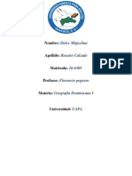 Tarea II de Geografia Dominicana