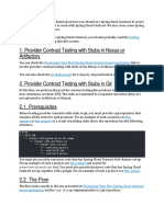 Provider Contract Testing With Stubs in Nexus or Artifactory