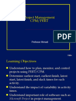 Project Management Cpm/Pert