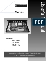 MM300 Series: Models: MM301A MM301U MM311U