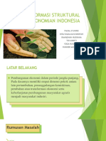 TRANSFORMASI STRUKTURAL EKONOMI INDONESIA