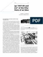 CIAM Meetings 1947-59 and The "Core" of The City: Transformations of An Idea