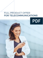 Product Offer For Telecommunications