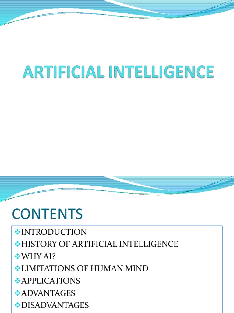 Limitations of Human Mind in AI | PDF | Artificial Intelligence ...