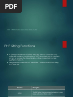 PHP String Functions