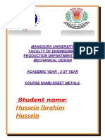 Student Name:: Hussein Ibrahim Hussein