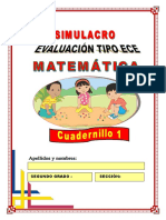 Simulacro Tipo ECE - 2do Grado