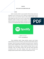 Spotify Fitur dan Analisis