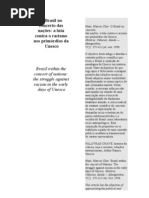 O Brasil no concerto das nações. A luta contra o racismo nos primórdios da UNESCO