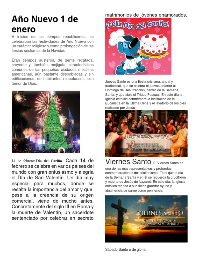 Fiestas Religiosas en América Latina | PDF | America latina | Américas, image size:768x1024