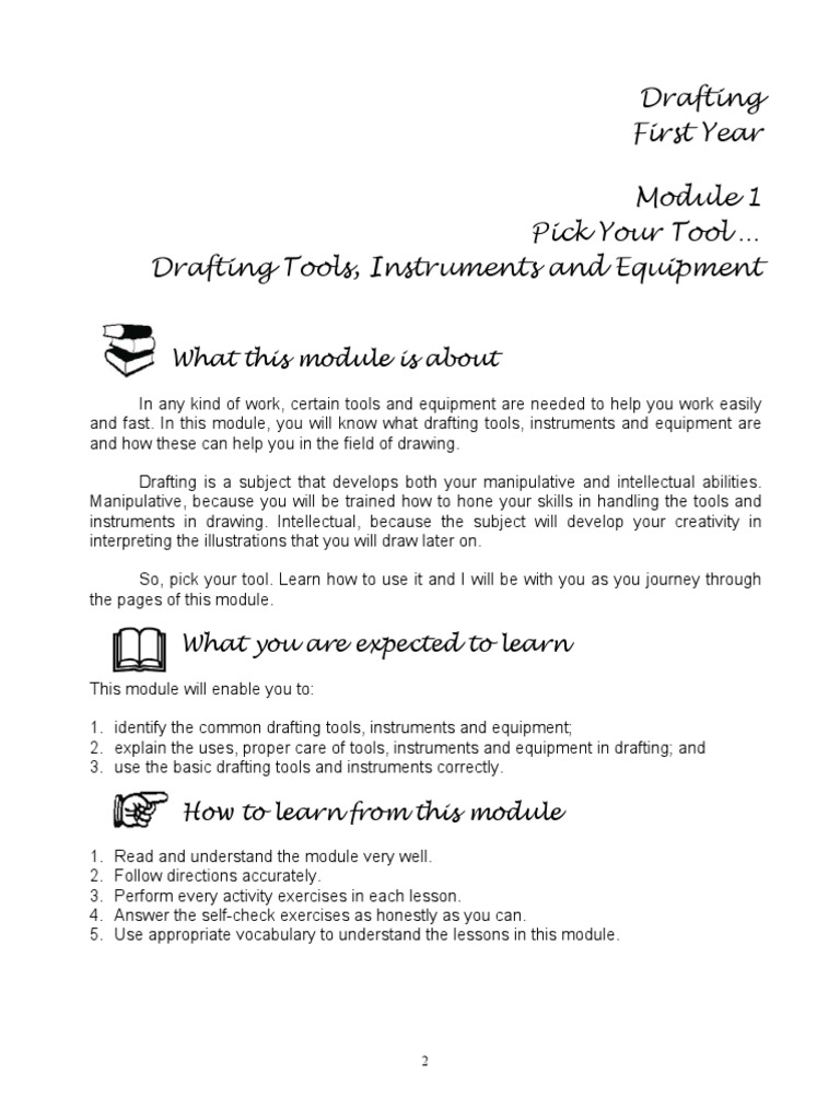 Module 1 Technical Drawing Drawing