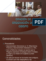 Oración de Ordenación Del Obispo