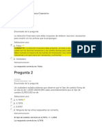 Examen Inicial de Finanzas Corporativas