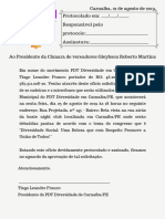 Ofício PDT Diversidade PDF
