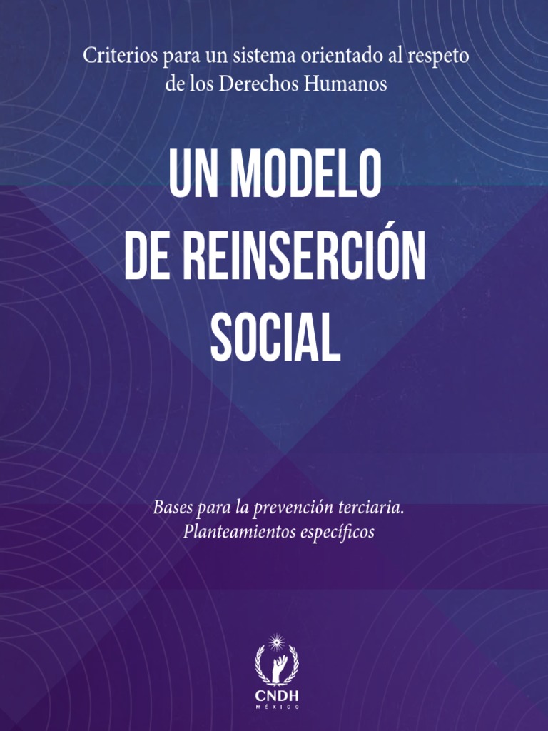 Arriba 74+ imagen modelo de reinserción social