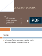 Analisis Cerpen Jakarta