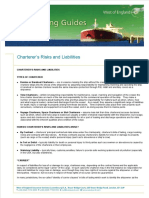 Charterers Risks and Liabilities Types o PDF