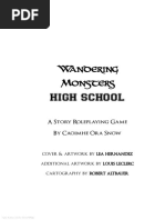 Wandering Monsters High School