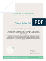 Tschmidt Ihi Certification PDF