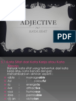 Adjective: Kata Sifat