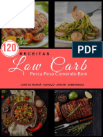 Amostra Grátis 120 Receitas Low Carb