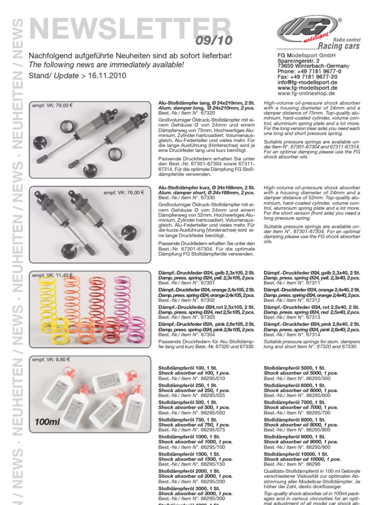 Rc Model Vehicle Parts Accessories Fg Pressure Spring 2pcs Avcilargunlukkiralikdaire Com Tr