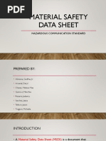 Material Safety Data Sheet