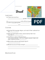 Brazil PPT Worksheet