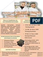 Perundang-Undangan Tentang Apotek PDF