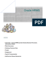 ORACLE EBS HRMS Basic Features