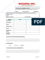 Employee Movement Form