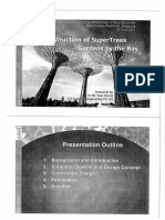 Construction of Super Trees-Gardens by the Bay