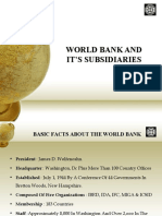 World Bank & It's Subsidiaries