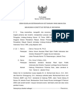 Putusan - Sidang - PUTUSAN PERKARA NO 9 PUU VII 2009 PDF