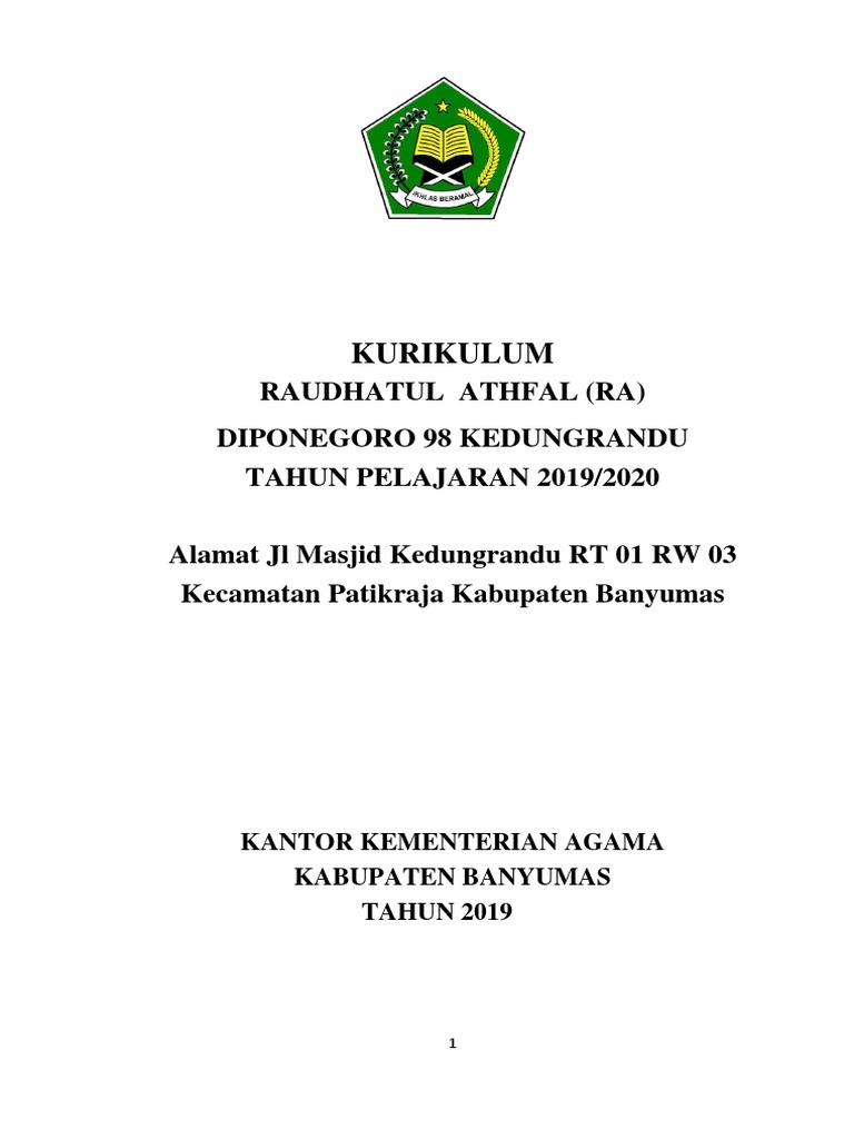 Pencapaian Pertumbuhan 2019 2020 Pdf