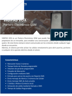 Vigipas Vox - Portero GSM