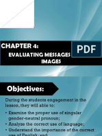 Evaluating Messages and Images 1