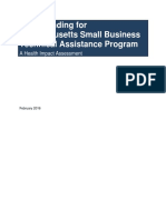 State Funding For Massachusetts Small Business Technical Assistance Program