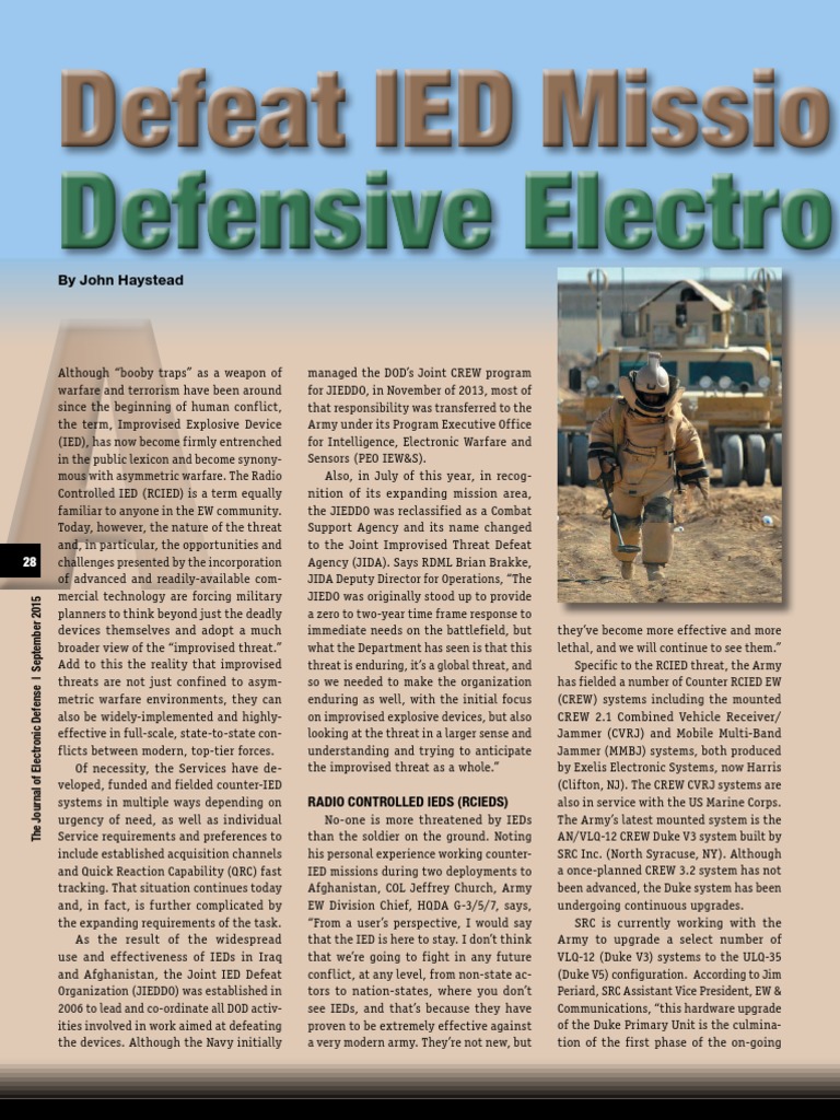 Handheld Counter-IED Market Insights | PDF | Electronic Warfare ...