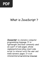 What Is JavaScript