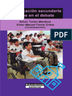 Libro LA EDUCACIÓN SECUNDARIA SIGUE EN DEBATE (4060) PDF