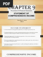 Statement of Comprehensive Income: Presentation of Financial Statements