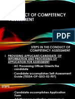 p2 Conduct of Competency Assessment