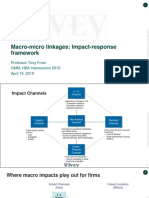 Macro-Micro Linkages: Impact-Response Framework: Professor Tony Frost GMM, HBA Intersession 2019 April 15, 2019